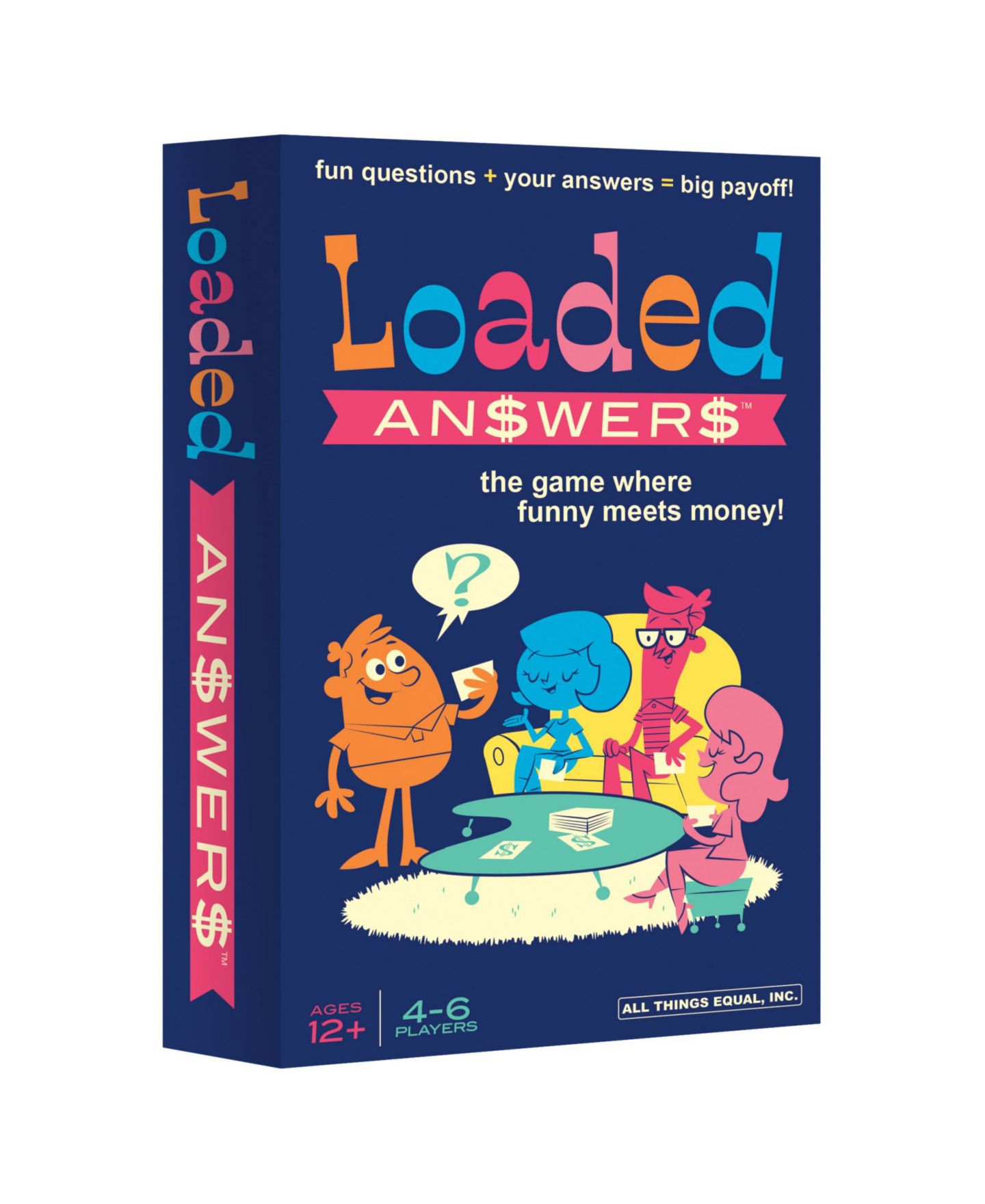 Настольная игра MasterPieces Puzzles Loaded Answers, от 12 лет — фото 1