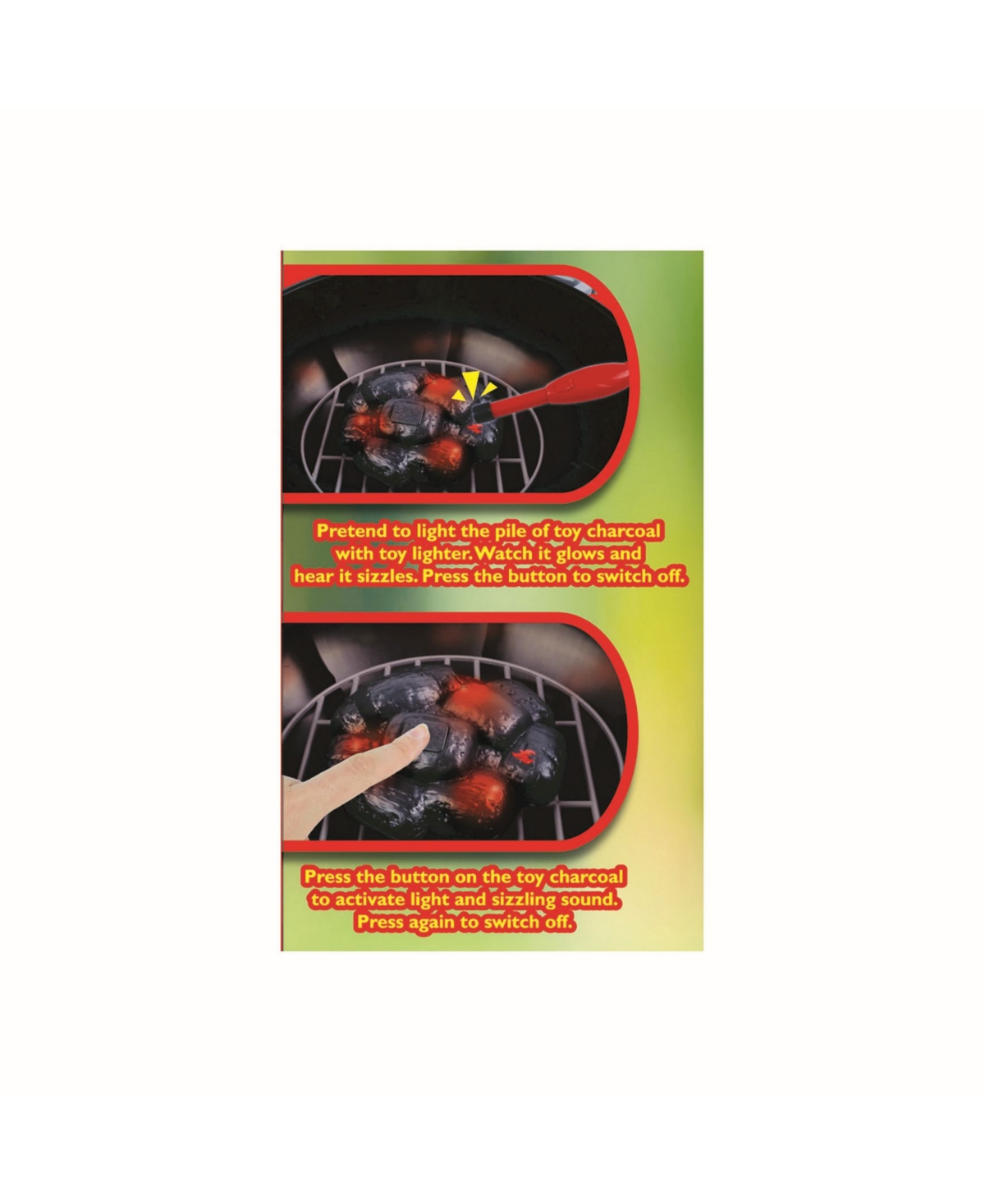 Redbox Light And Sound Barbeque Grill Set In Multi