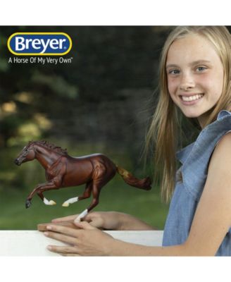 BREYER Traditional Series Secretariat Horse With Base Model Horse ...