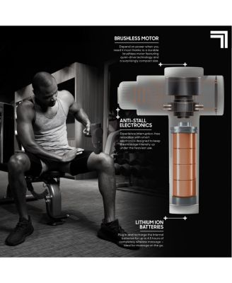 Sharper Image Massager Deep Tissue Percussion with Case