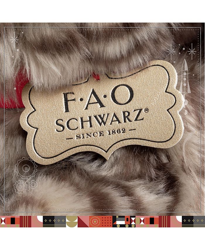 fao schwarz stuffed cat