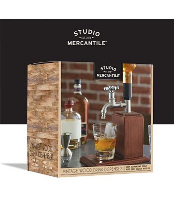 Turned Wood Drink Dispenser – Modish Store