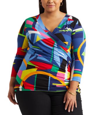 macys ralph lauren plus size