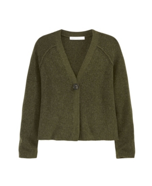 Adyson Parker Women's Deep V-neck 1 Button Cardigan