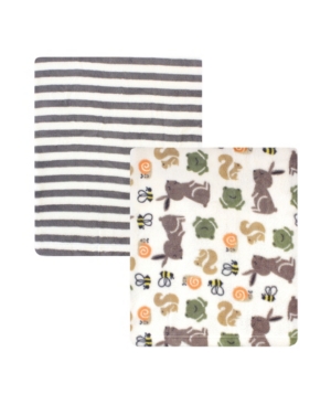 Hudson Baby Boys and Girls Silky Plush Blanket