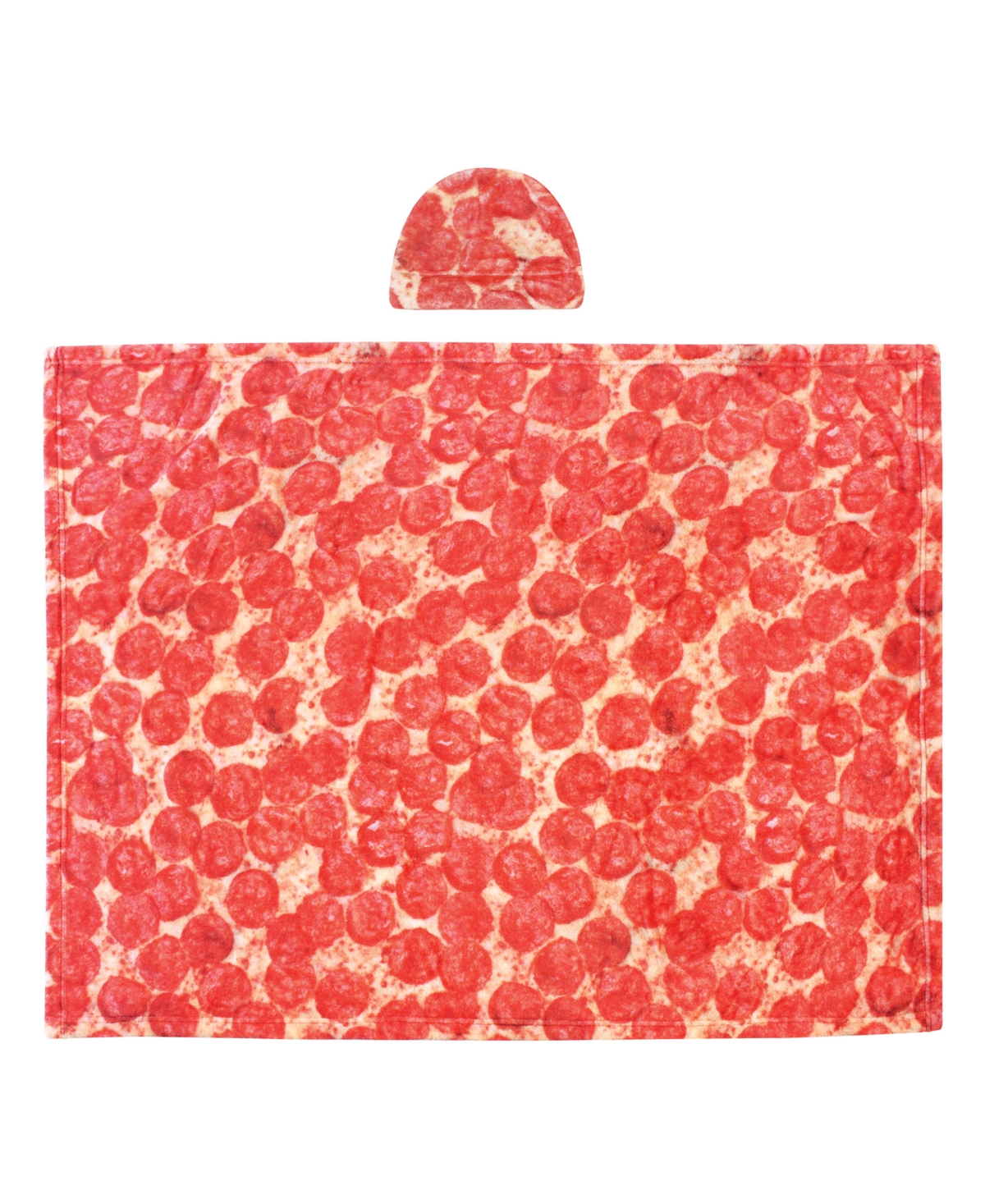 Hudson Baby Unisex Plush Food Burrito or Pizza Blanket and Cap