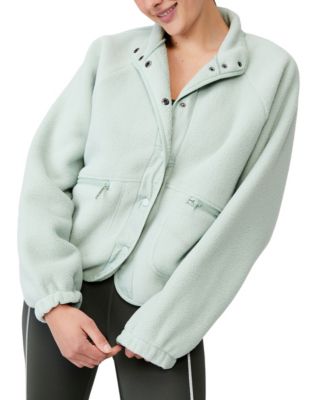 warm up sherpa jacket