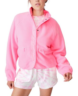 warm up sherpa jacket