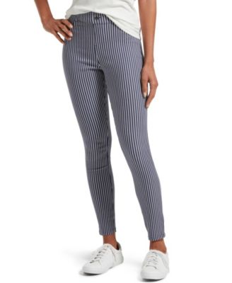 Hue - HUE&reg; Women's Striped Ultra Soft Denim High Waist Legging