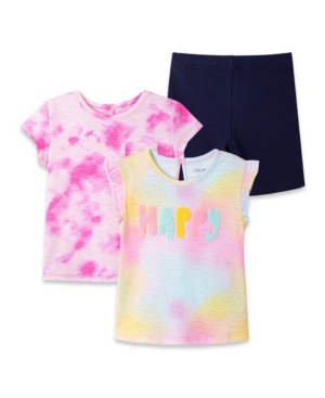 Little Me Baby Girls Tie Dye Play Set 3 Piece
