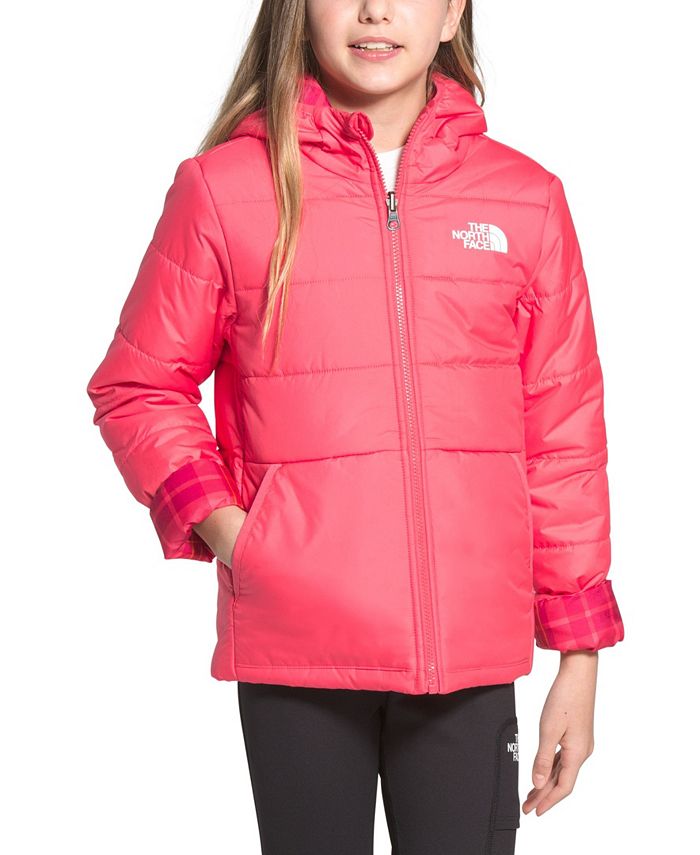 The North Face Little & Big Girls Reversible Perrito Jacket - Macy's