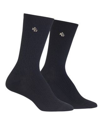 Photo 1 of Lauren Ralph Lauren Women's Cable Supersoft Trouser, 2 Pairs