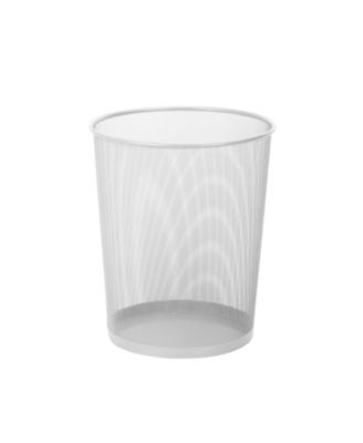 Honey-Can-Do 2 Pack Mesh Metal Trash Cans