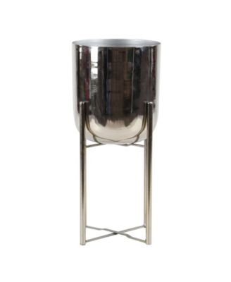 Bucket Planter with Stand, Set of 2