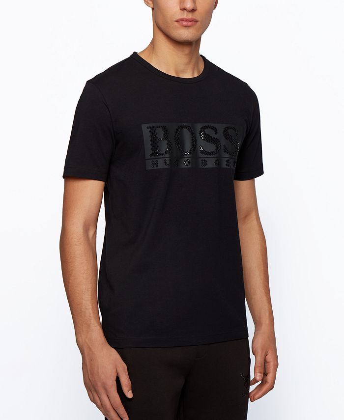Hugo Boss BOSS Men's Tee Diamond Regular-Fit T-Shirt & Reviews - Hugo ...