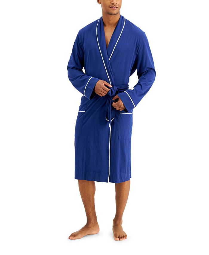 Club Room Men's Tipped Robe, Created for Macy's & Reviews Pajamas & Robes Men Macy's