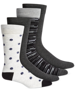Alfani Men's 4-Pk Dress Socks Created for Macy's