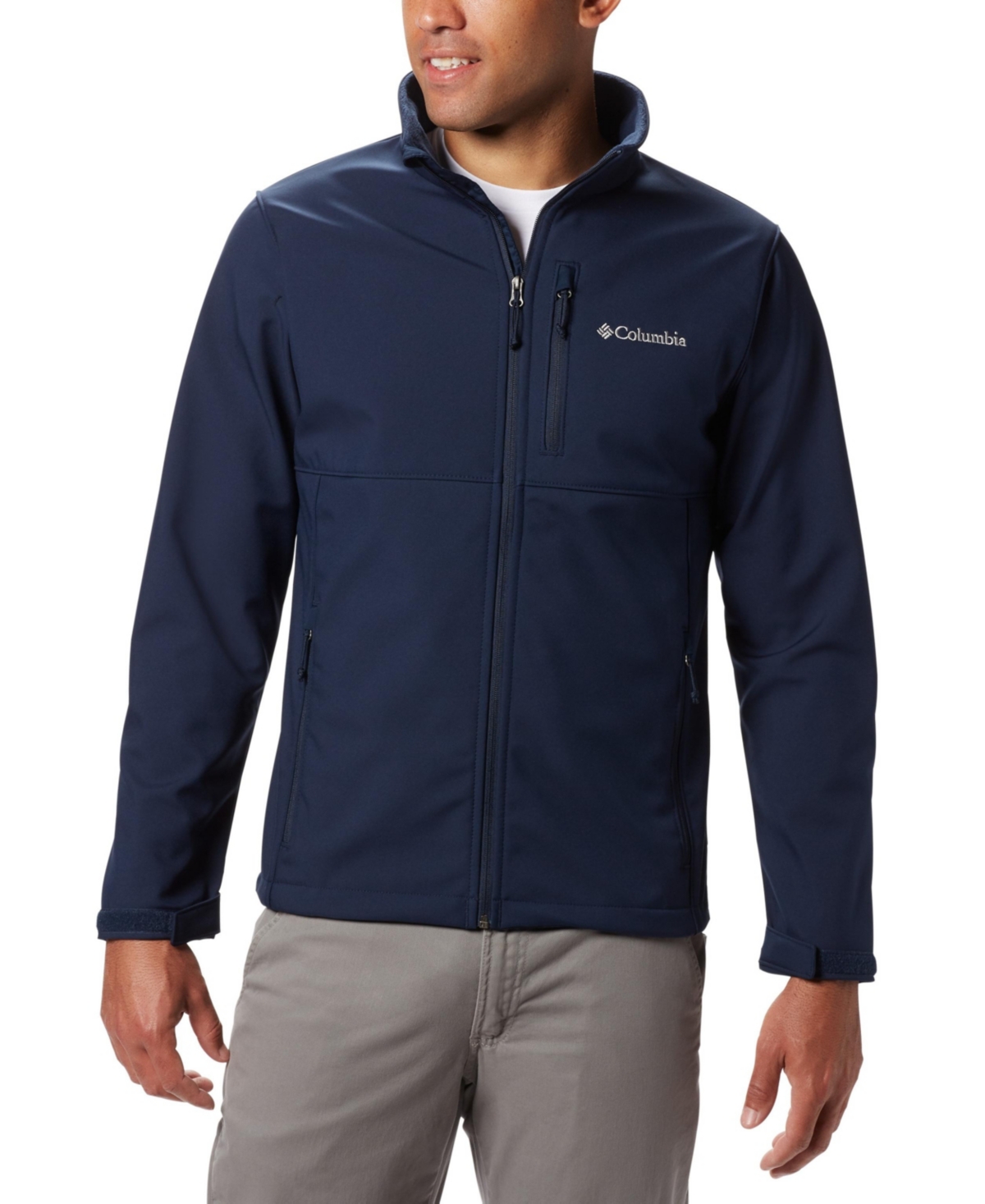 Men's Ascender Water-Resistant Softshell Jacket - City Grey