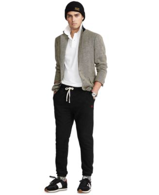 Men's Cotton-Blend-Fleece Pants
