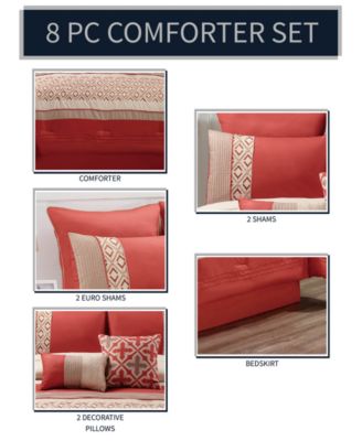 Janna 8-Pc. Comforter Set, King