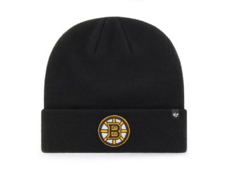 47 Brand Boston Bruins Basic Cuff Knit Hat - Macy's