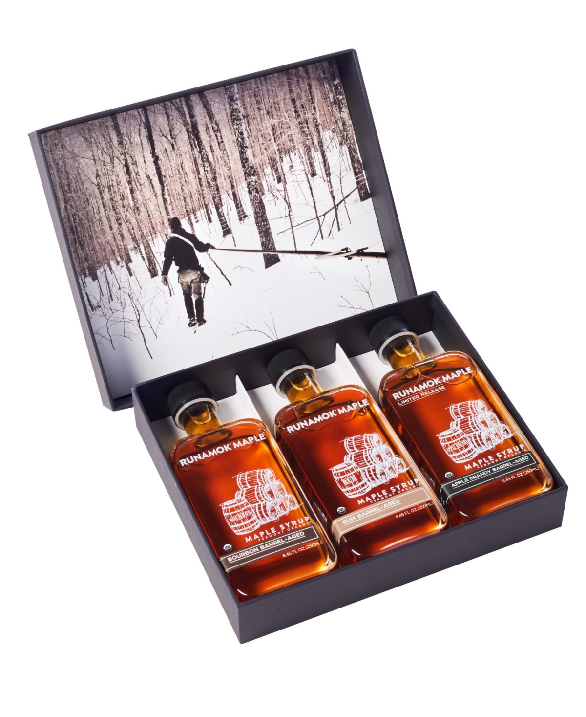 Runamok Maple 3-pc. Barrel-aged Maple Syrup Gift Box