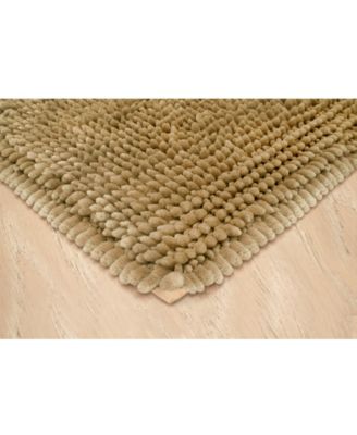 Laura Ashley Butter Chenille Bath Mats In Gray