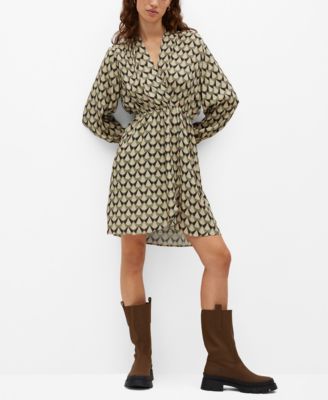 macys womens wrap dresses