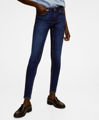 Mango Women's Kim Skinny Push-up Jeans In Open Blue | ModeSens