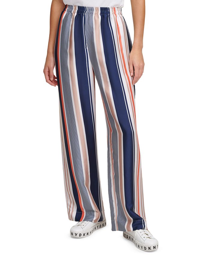 printed pull on pants