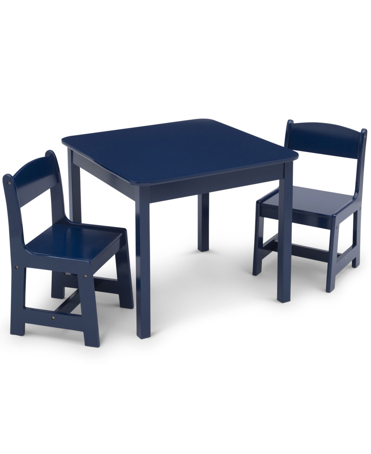Delta Children Mysize Wood Table and Chairs Set, 3 Piece