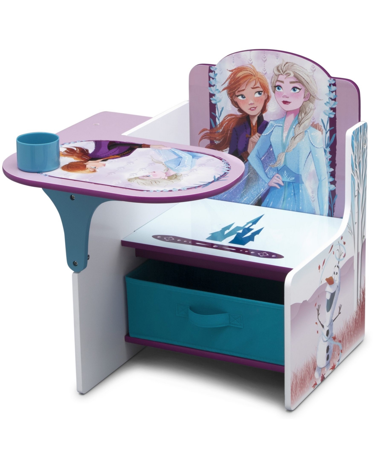 11928722 Disney Frozen Ii Chair Desk with Storage Bin by De sku 11928722