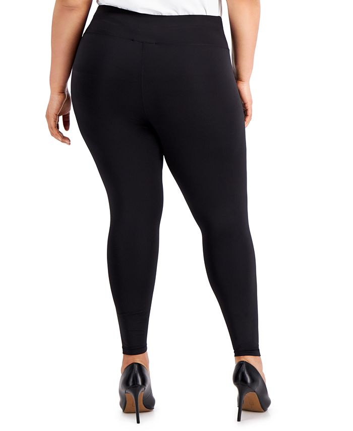 INC International Concepts Plus Size Compression Leggings, Created for ...