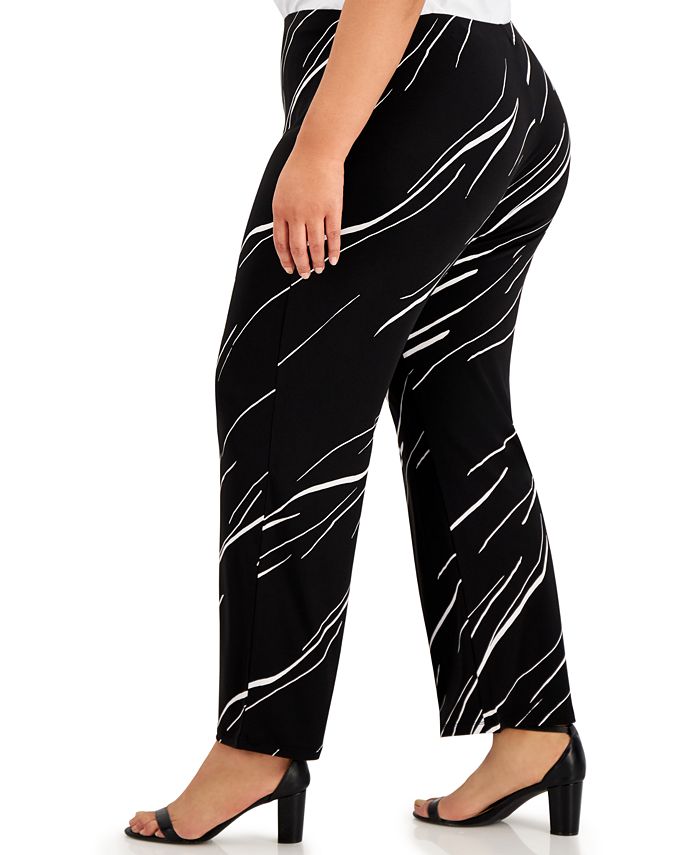 alfani plus size pants