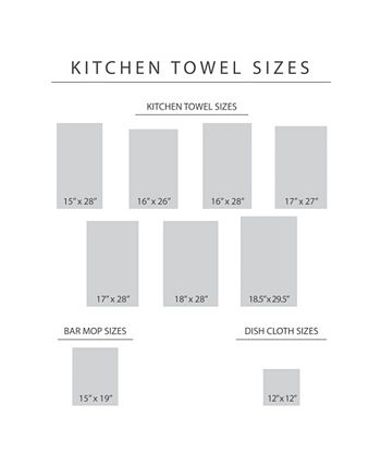 Town & Country Living - Striped 8-Pc. Kitchen Towel Set