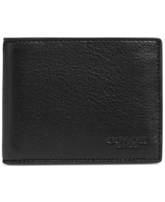 NEW sale Coach Slim Leather Wallet - Black