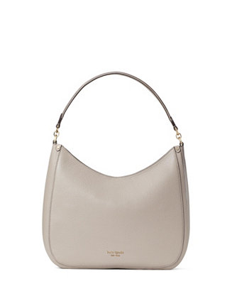 kate spade new york Roulette Large Leather Hobo Bag - Macy's