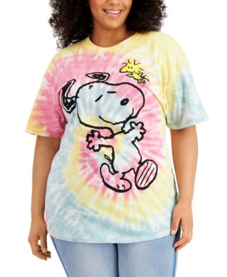 snoopy tie dye shirt