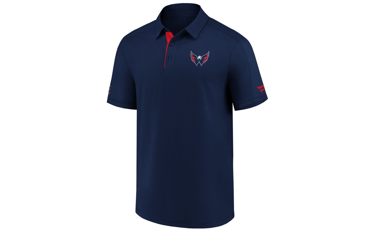 Washington Capitals Men's Locker Room Performance Polo - Navy