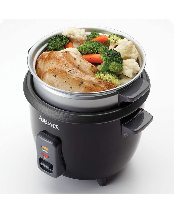 Aroma ARC3631NGB 6Cup Pot Style Rice Cooker Macy's