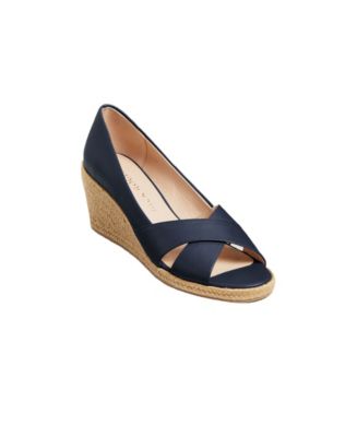 Jack Rogers Women's Palmer Criss- Cross Wedge Espadrille Macy's