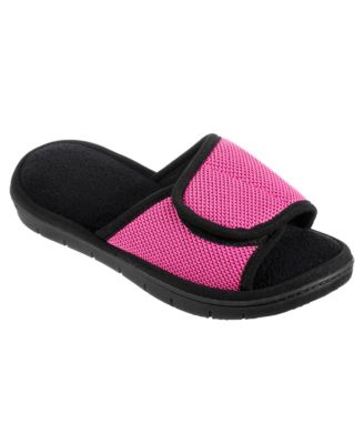 Isotoner Signature - Isotoner Women's Scout Mesh Adjustable Slide Slippers