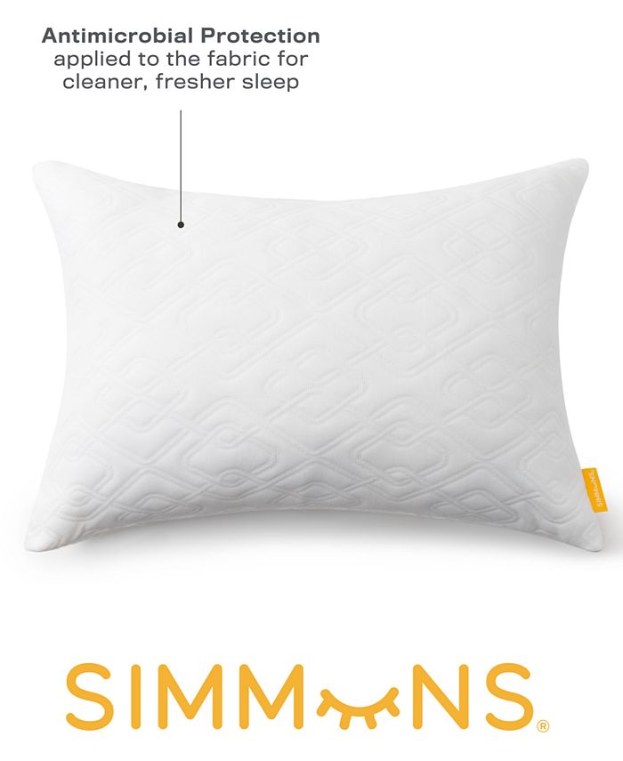 Simmons CLOSEOUT! Memory Foam Cluster Standard/Queen Pillow Macy's