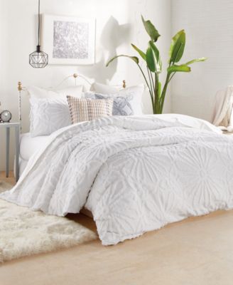 Chenille Medallion 3-Pc. Comforter Set, Full/Queen