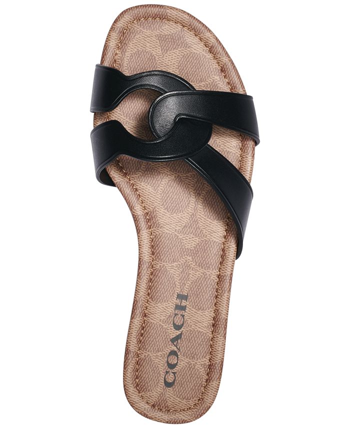COACH Women's Essie Slide Sandals & Reviews Sandals Shoes Macy's