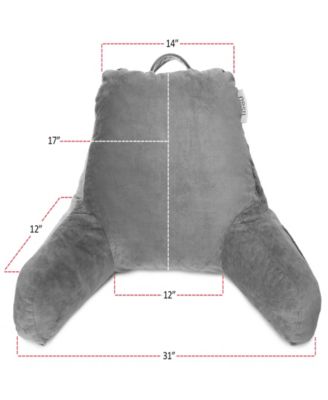 Shredded Memory Foam Reading Backrest Pillow, Medium