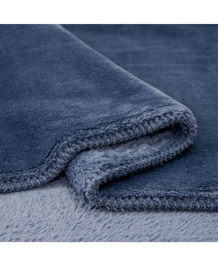 UGG® Whitecap Plush Flannel Oversized Throw Blanket, 70" x 50