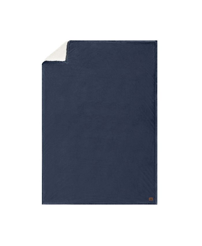 UGG® Bliss Plush Reversible Sherpa to Fleece Throw, 50" x 70" & Reviews