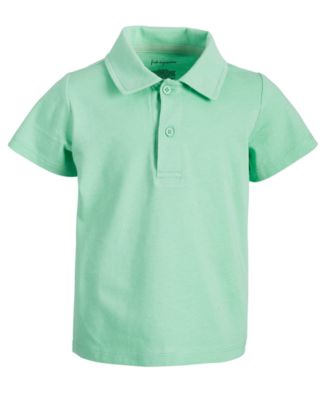 baby boy green polo shirt