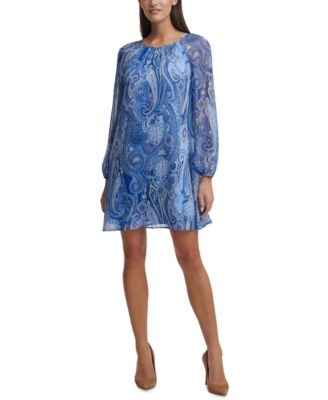 Tommy Hilfiger - Paisley-Print Shift Dress